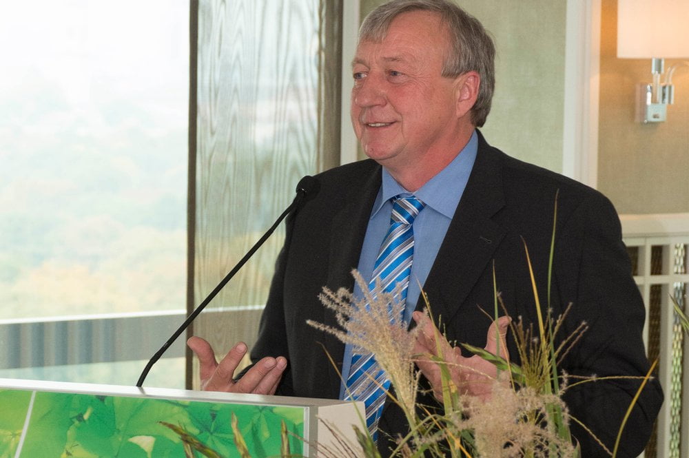 Landwirt Hans Hohenester, Präsidiumsvorsitzende des Naturlandverbandes e.V.
