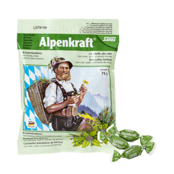Salus Alpenkraft Bayerische Kräuterbonbons mit Honig, Malz und Kräuterextrakten