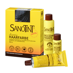 Schoenenberger Sanotint classic Haarfarbe Nr. 01 „Schwarz“