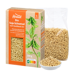 Schoenenberger Hensel Bio Soja-Schnetzel