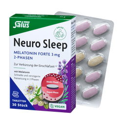 Salus Neuro Sleep Melatonin Forte 3 mg 2-Phasen