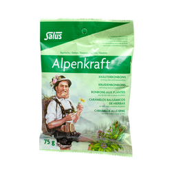 Salus Alpenkraft Bayerische Kräuterbonbons mit Honig, Malz und Kräuterextrakten