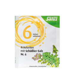 Salus® Kräutertee mit Schüßler-Salz Nr. 6