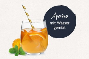 mit Wasser