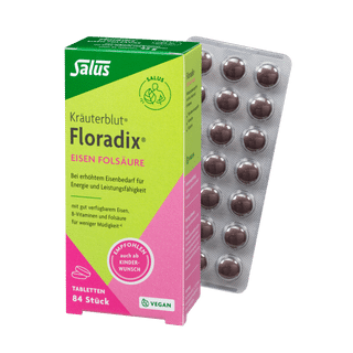 Salus Kräuterblut Floradix Eisen Folsäure
