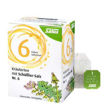Salus Kräutertee mit Schüßler-Salz Nr. 6