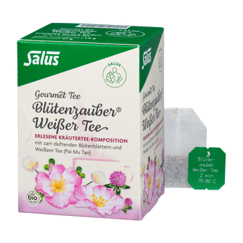 Salus Gourmet Tee Blütenzauber Weißer Tee