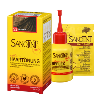 Schoenenberger Sanotint Reflex Haartönung Nr. 53 „Hellbraun“