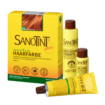 Schoenenberger Sanotint sensitive Haarfarbe Nr. 86 „Kupfer Orange“