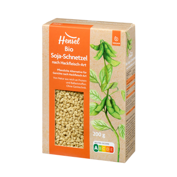 Schoenenberger Hensel Bio Soja-Schnetzel