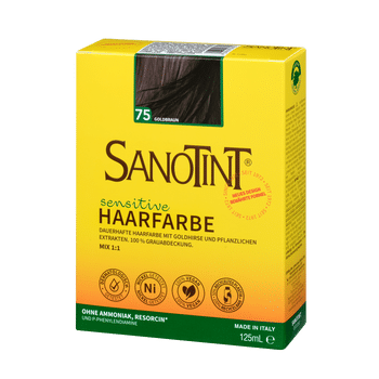 Schoenenberger Sanotint sensitive Haarfarbe Nr. 75 „Goldbraun“