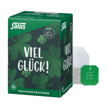 Salus Teegrüße Viel Glück!
