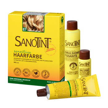 Schoenenberger Sanotint sensitive Haarfarbe Nr. 87 „Honigblond Extra Hell“