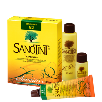 Schoenenberger Sanotint sensitive Haarfarbe Nr. 82 „Hellgrau“