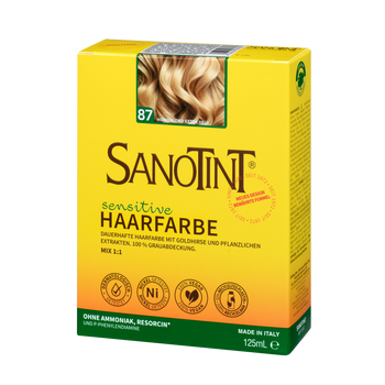 Schoenenberger Sanotint sensitive Haarfarbe Nr. 87 „Honigblond Extra Hell“