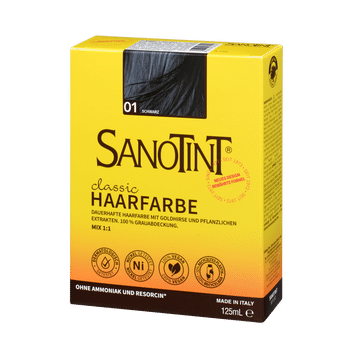 Schoenenberger Sanotint classic Haarfarbe Nr. 01 „Schwarz“