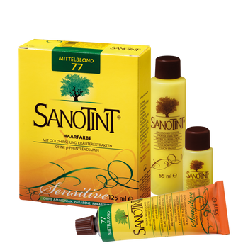 Schoenenberger Sanotint sensitive Haarfarbe Nr. 77 „Mittelblond“