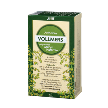 Salus Vollmers präparierter Grüner Hafertee
