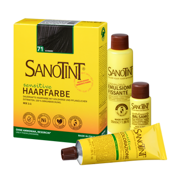 Schoenenberger Sanotint sensitive Haarfarbe Nr. 71 „Schwarz“