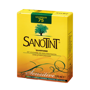 Schoenenberger Sanotint sensitive Haarfarbe Nr. 75 „Goldbraun“