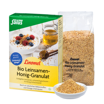 Salus Linomel Bio Leinsamen-Honig-Granulat