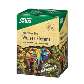 Salus Krafttier Tee Weiser Elefant
