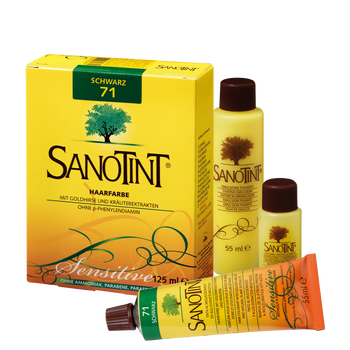 Schoenenberger Sanotint sensitive Haarfarbe Nr. 71 „Schwarz“