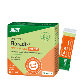 Salus Kräuterblut Floradix Eisen Sticks intens
