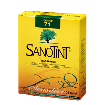 Schoenenberger Sanotint sensitive Haarfarbe Nr. 71 „Schwarz“