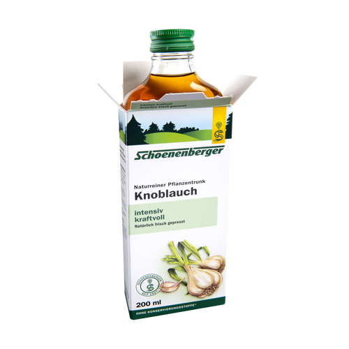 Schoenenberger® Knoblauch, Naturreiner Pflanzentrunk