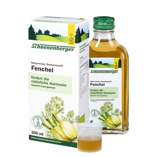 Schoenenberger® Fenchel, Naturreiner Gemüsesaft