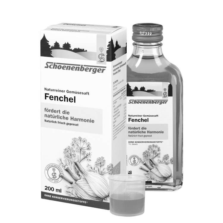 Schoenenberger® Fenchel, Naturreiner Gemüsesaft