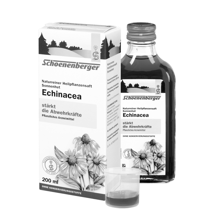Schoenenberger® Echinacea, Naturreiner Heilpflanzensaft Sonnenhut