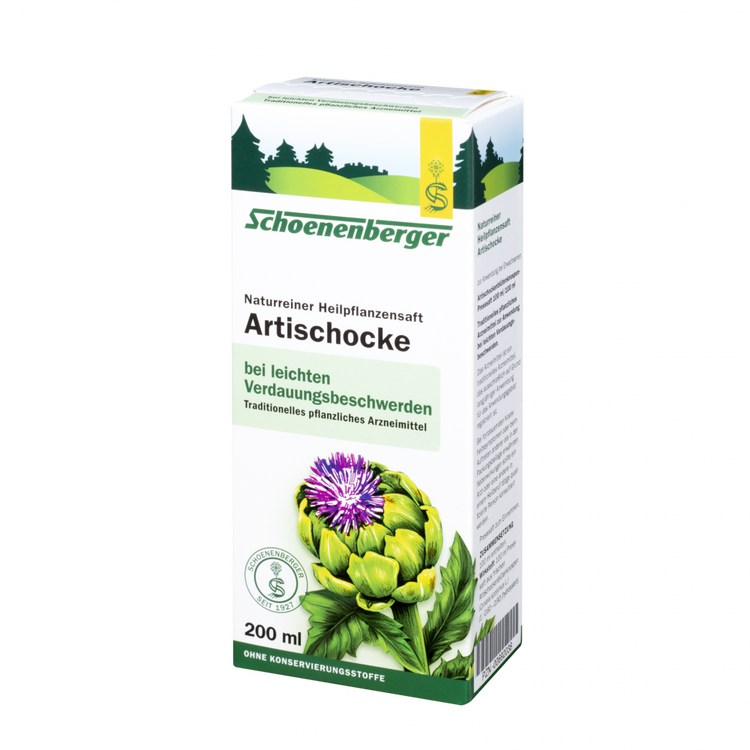 Schoenenberger® Artischocke, Naturreiner Heilpflanzensaft