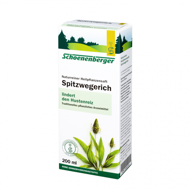 Schoenenberger® Spitzwegerich, Naturreiner Heilpflanzensaft